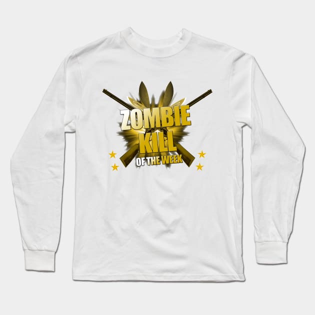 Zombie Kill of the Week Long Sleeve T-Shirt by Meta Cortex